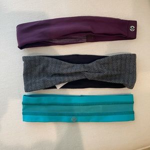 2 Lululemon 1 Ivivva Headband